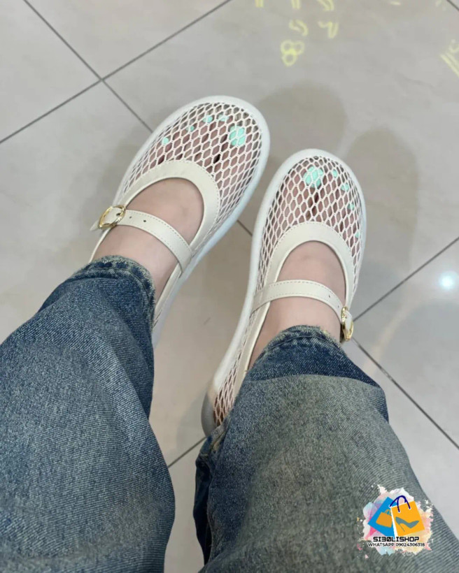 صندل زنانه تابستانی مدل توری _کد ۴۷