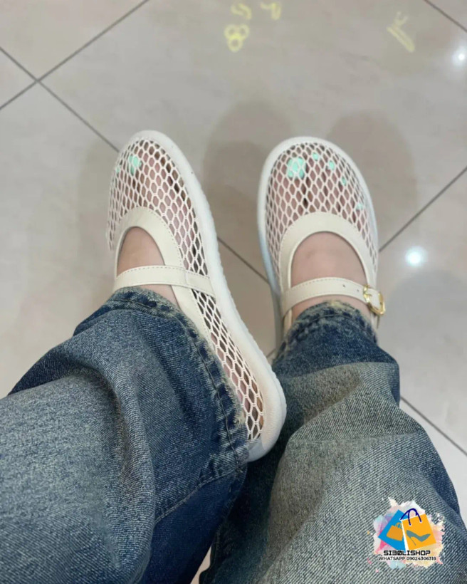 صندل زنانه تابستانی مدل توری _کد ۴۷