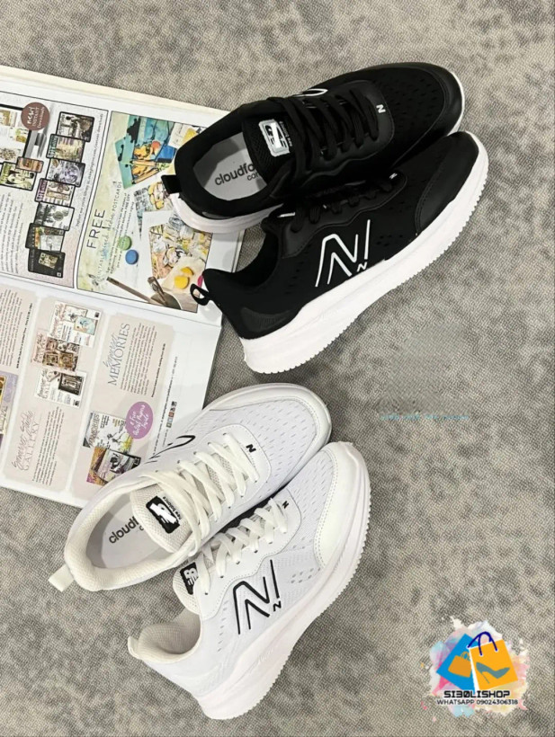 کتونی Newbalance زنانه مشکی و سفید سایز ۳۷ تا ۴۰ _ کد 144
