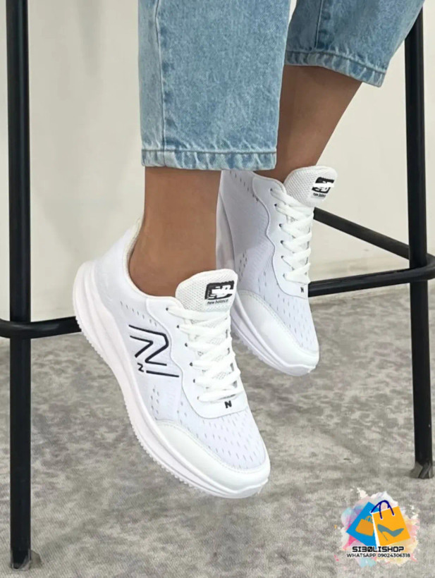 کتونی Newbalance زنانه مشکی و سفید سایز ۳۷ تا ۴۰ _ کد 144