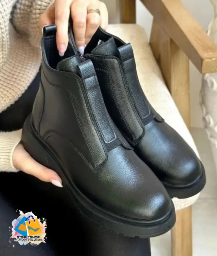 نیمبوت زنانه طرح جلو کشی _ کد 148